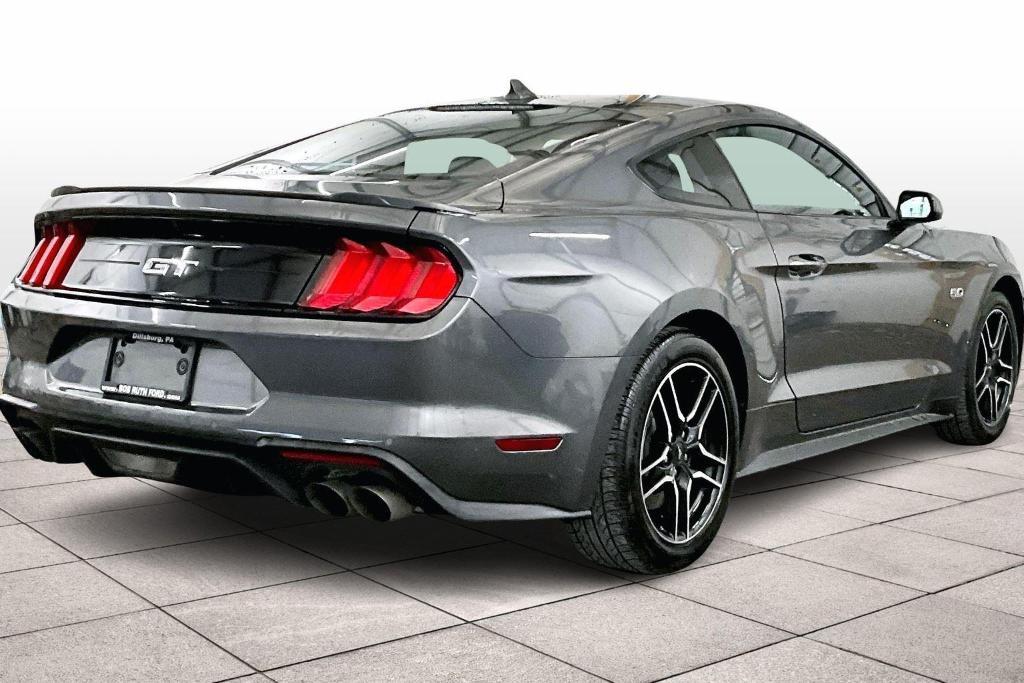 used 2021 Ford Mustang car, priced at $33,500