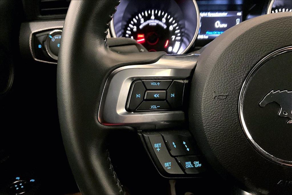 used 2021 Ford Mustang car, priced at $33,500