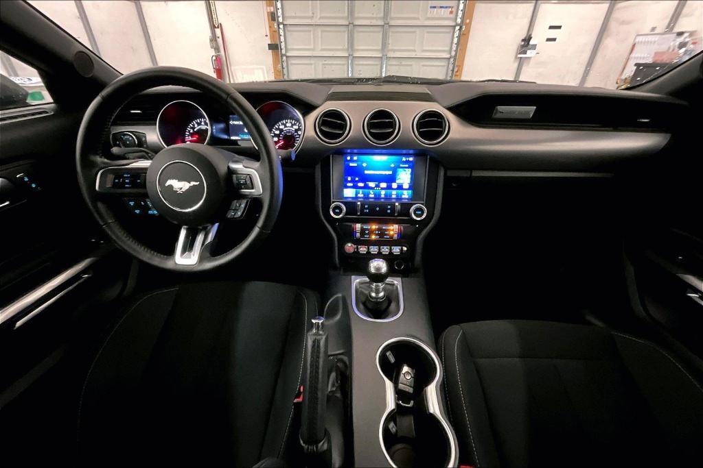 used 2021 Ford Mustang car, priced at $33,500