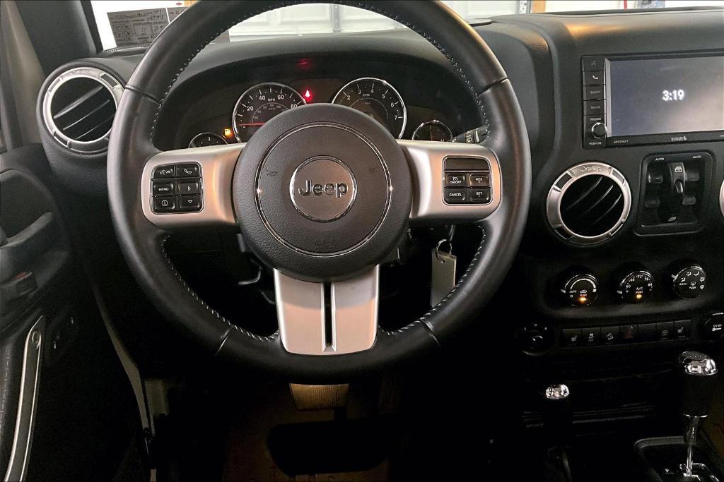 used 2017 Jeep Wrangler Unlimited car, priced at $21,977
