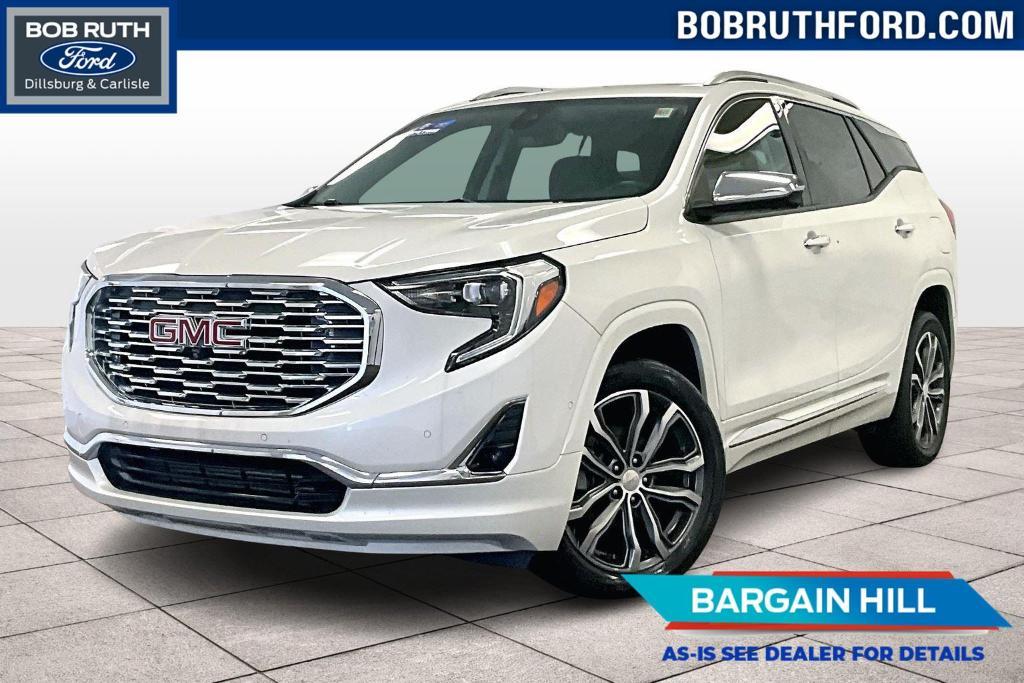 used 2021 GMC Terrain car, priced at $28,377