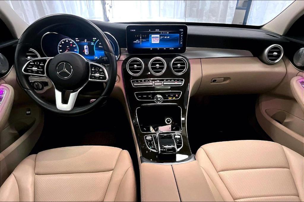 used 2021 Mercedes-Benz C-Class car, priced at $26,500