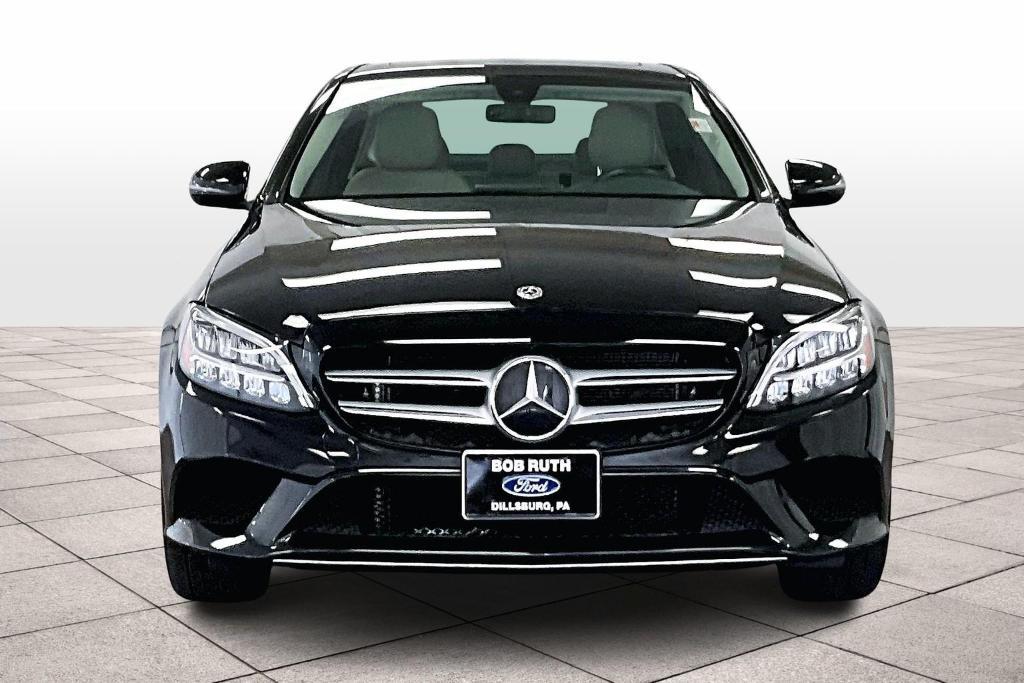 used 2021 Mercedes-Benz C-Class car, priced at $26,500
