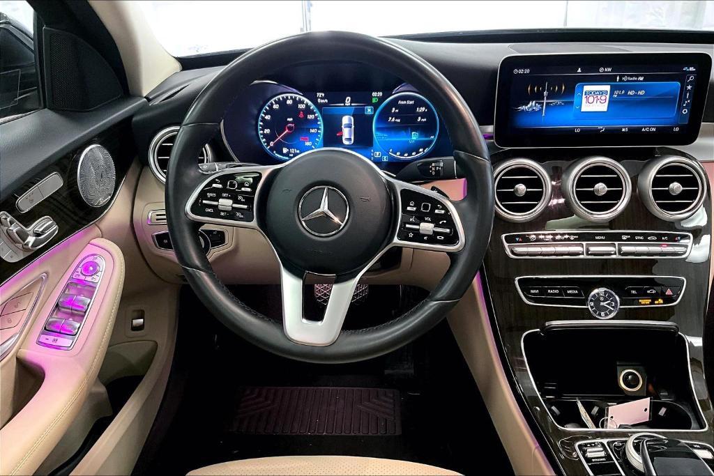 used 2021 Mercedes-Benz C-Class car, priced at $26,500
