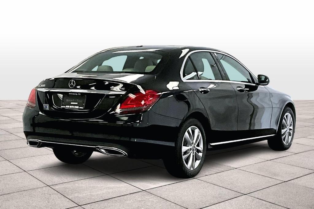 used 2021 Mercedes-Benz C-Class car, priced at $26,500