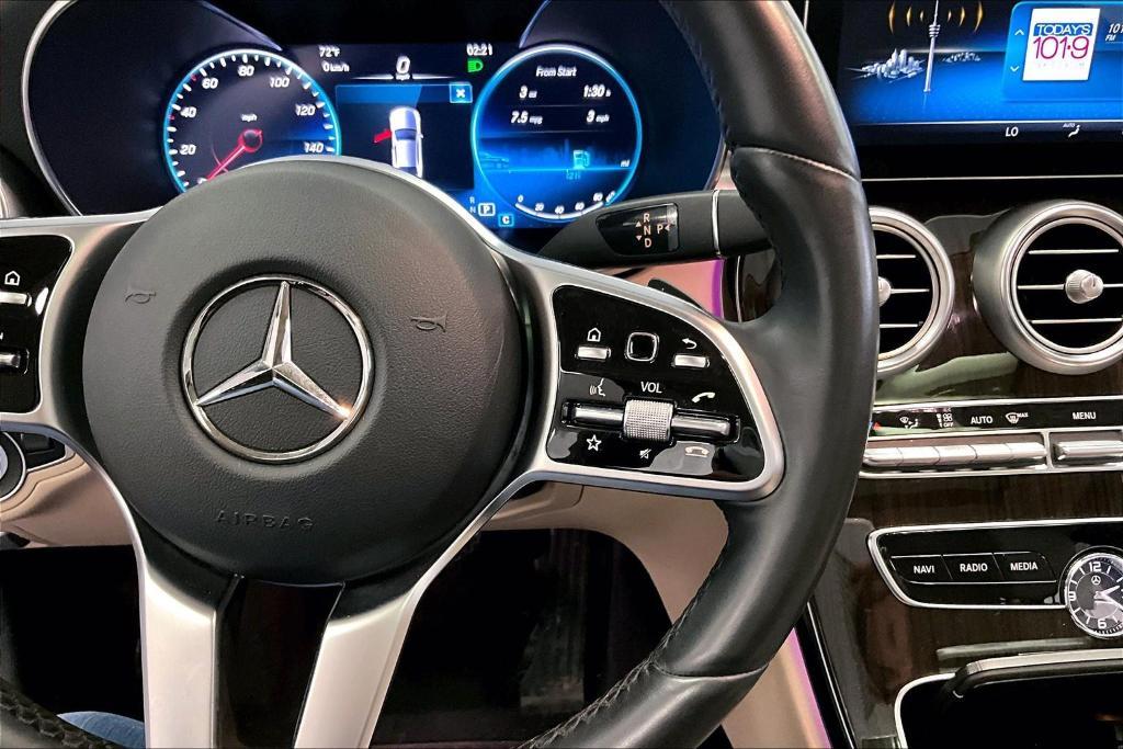 used 2021 Mercedes-Benz C-Class car, priced at $26,500