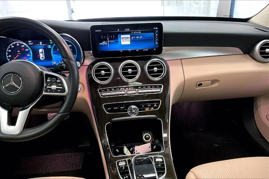 used 2021 Mercedes-Benz C-Class car, priced at $26,500