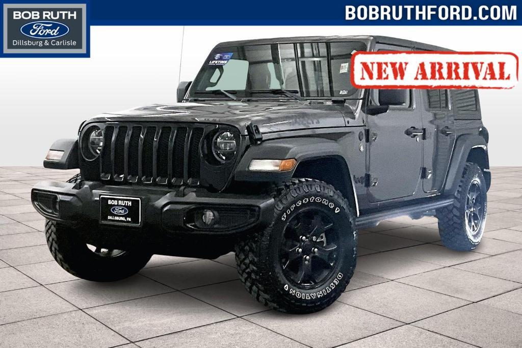 used 2021 Jeep Wrangler Unlimited car, priced at $31,750