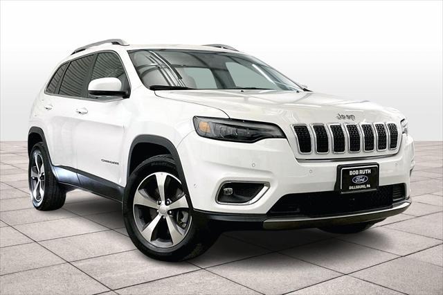 used 2021 Jeep Cherokee car, priced at $24,000