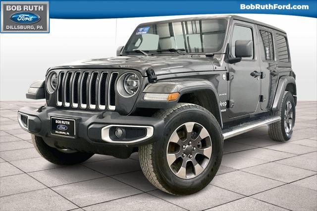 used 2020 Jeep Wrangler Unlimited car, priced at $33,500