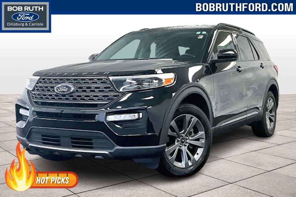 used 2022 Ford Explorer car, priced at $27,500