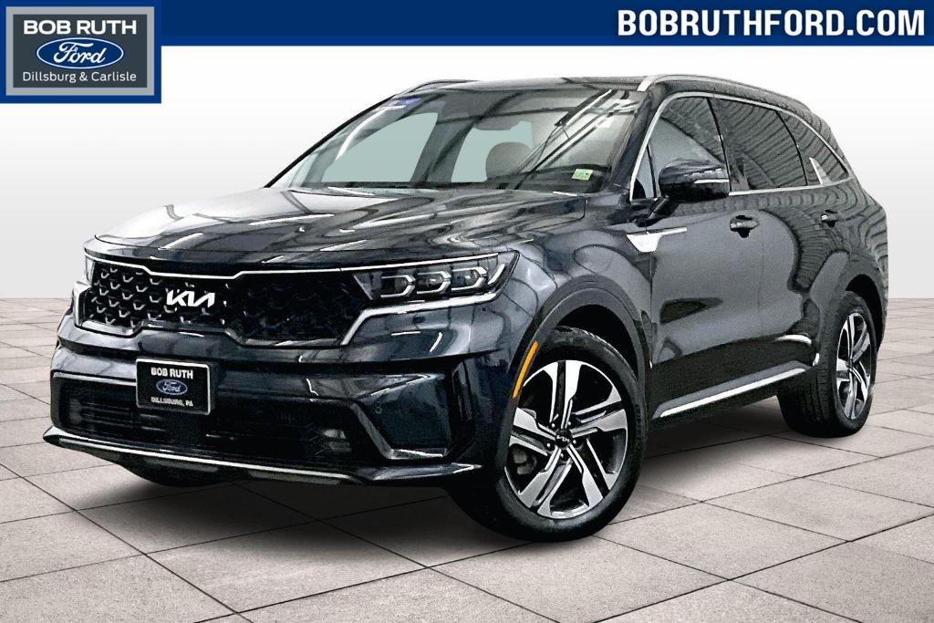 used 2022 Kia Sorento Plug-In Hybrid car, priced at $28,250