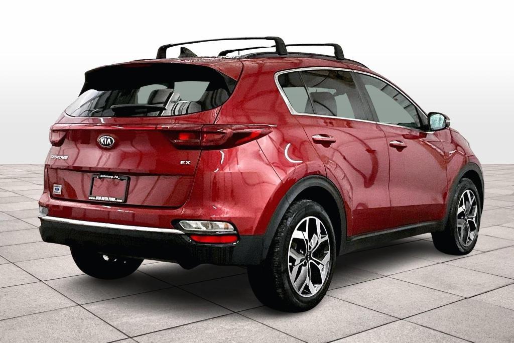 used 2021 Kia Sportage car, priced at $22,500