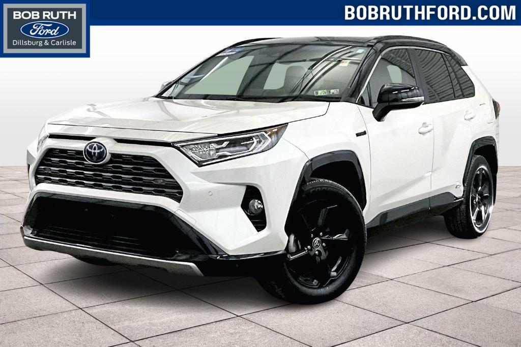 used 2020 Toyota RAV4 Hybrid car, priced at $29,000