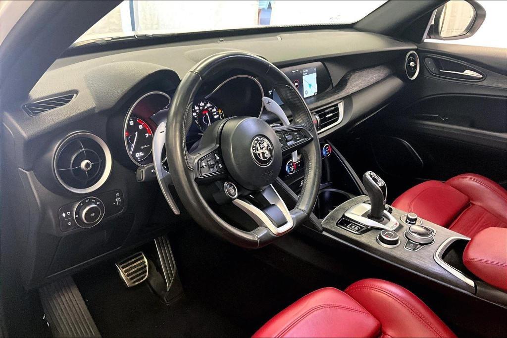 used 2022 Alfa Romeo Stelvio car, priced at $27,750