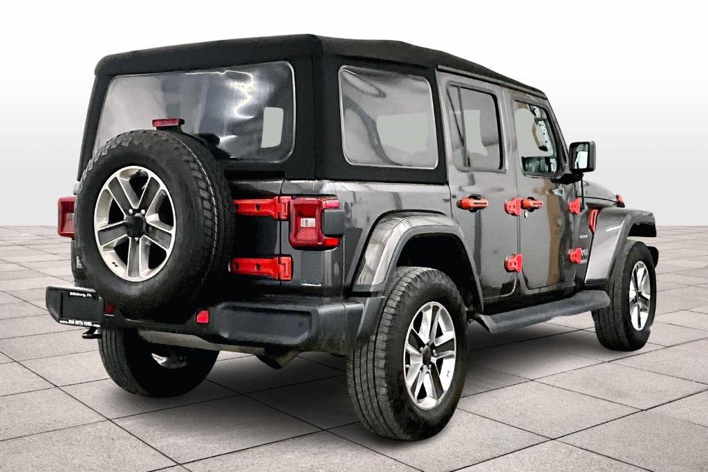 used 2020 Jeep Wrangler Unlimited car, priced at $27,500
