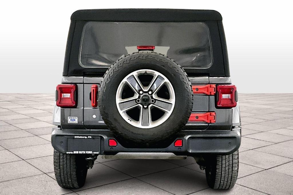 used 2020 Jeep Wrangler Unlimited car, priced at $27,500