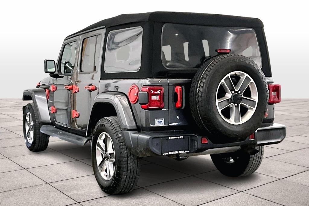 used 2020 Jeep Wrangler Unlimited car, priced at $27,500