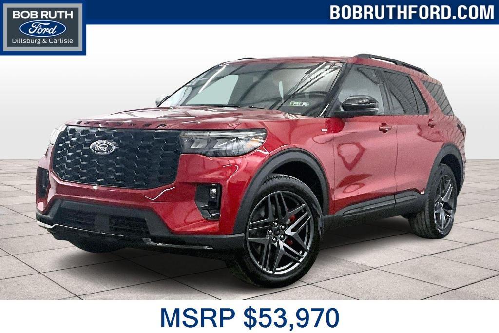 new 2025 Ford Explorer car, priced at $49,500