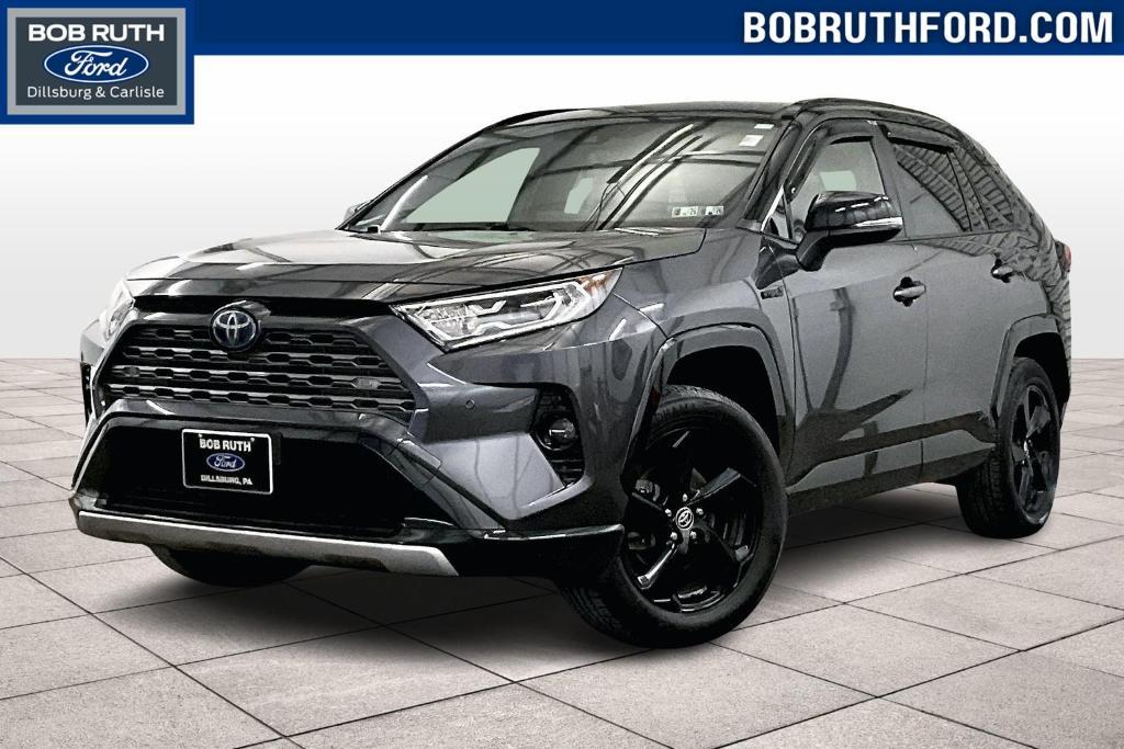 used 2020 Toyota RAV4 Hybrid car, priced at $27,250