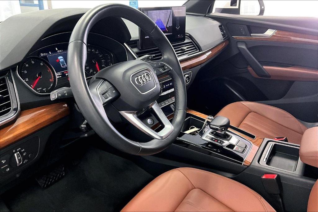 used 2021 Audi Q5 car, priced at $28,000