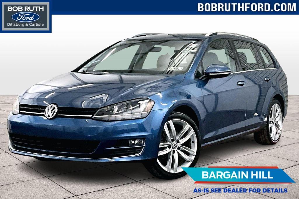 used 2017 Volkswagen Golf SportWagen car, priced at $13,777
