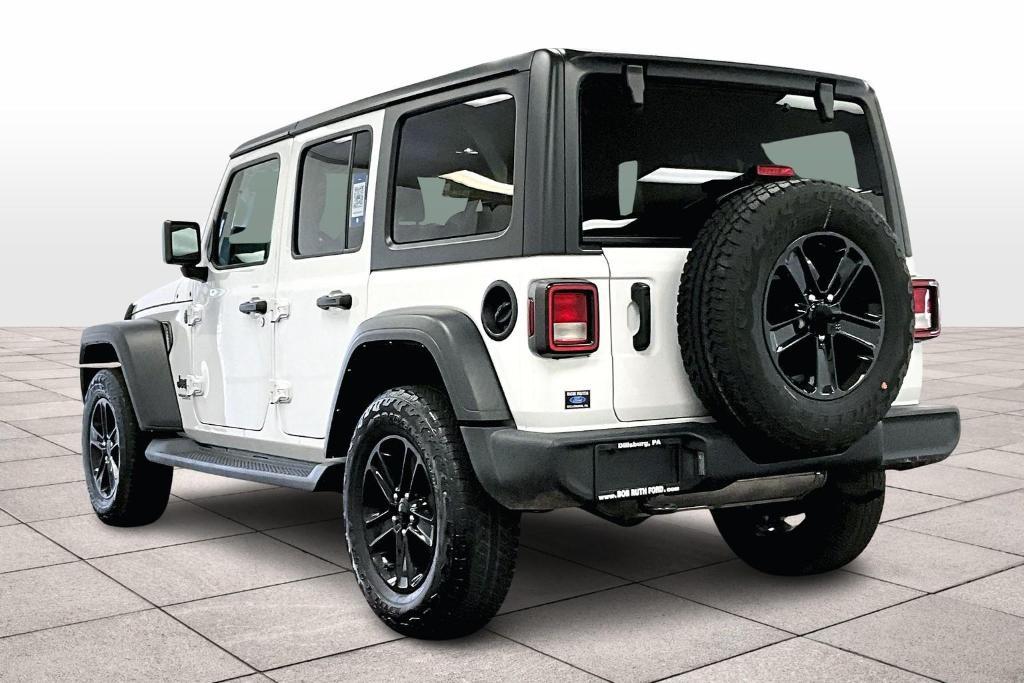 used 2021 Jeep Wrangler Unlimited car, priced at $31,000