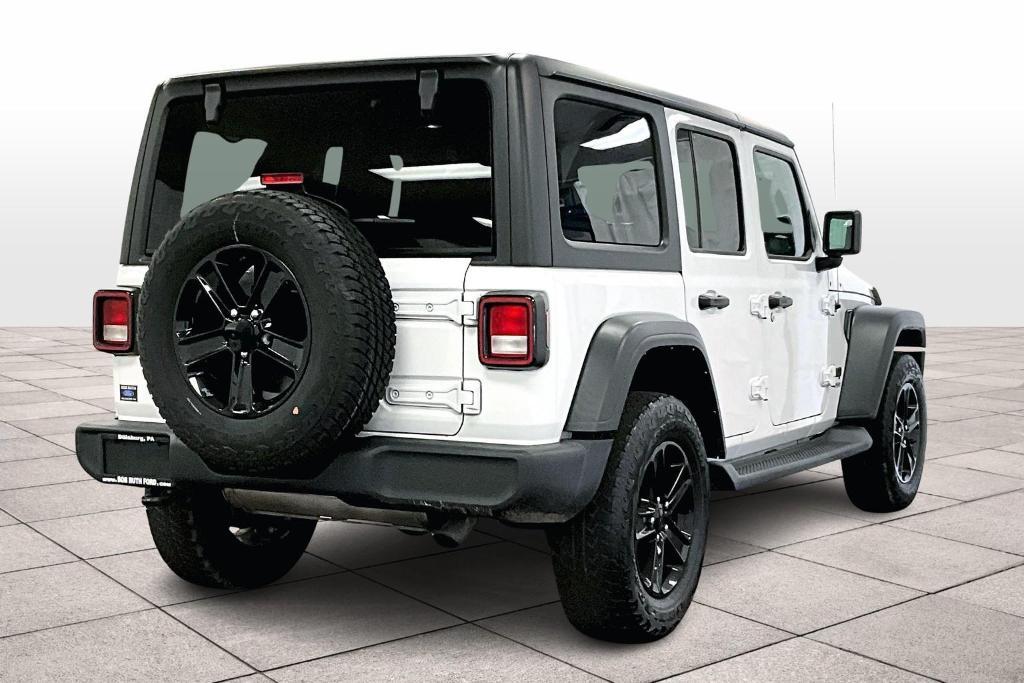 used 2021 Jeep Wrangler Unlimited car, priced at $31,000