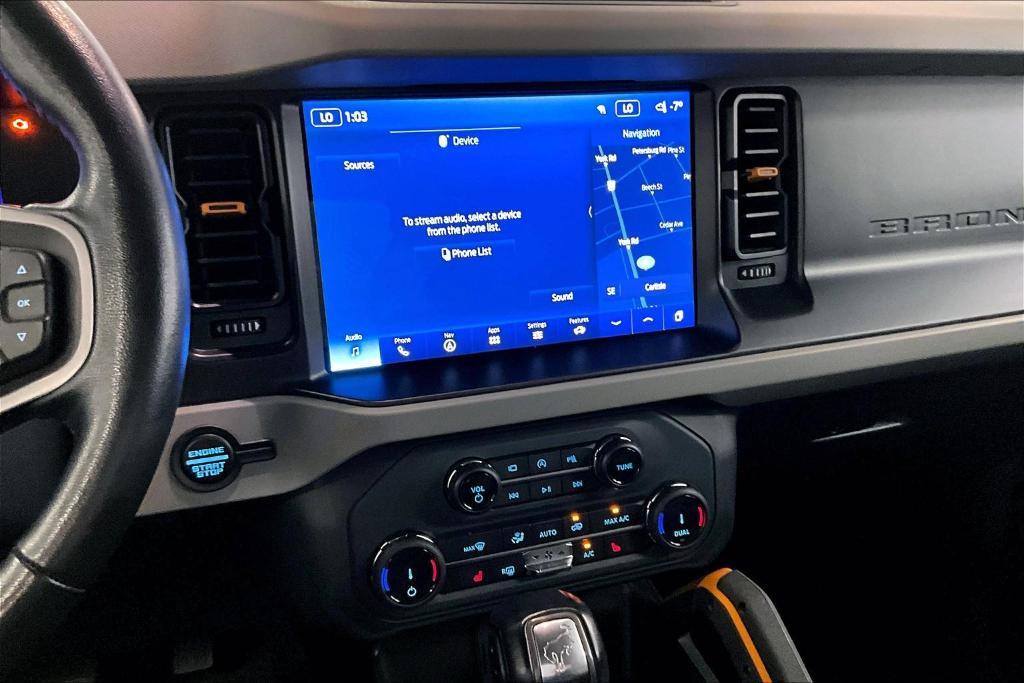 used 2022 Ford Bronco car, priced at $47,500