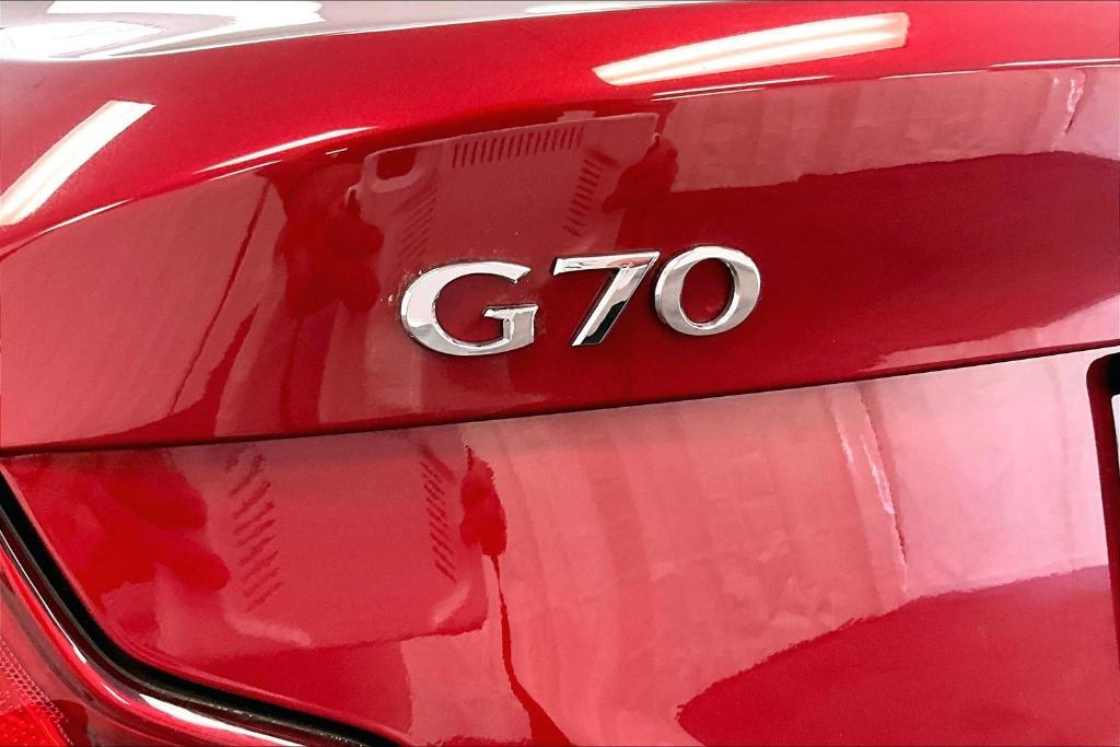 used 2021 Genesis G70 car, priced at $27,500