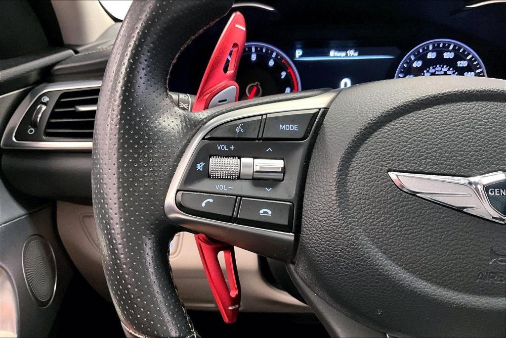 used 2021 Genesis G70 car, priced at $27,500