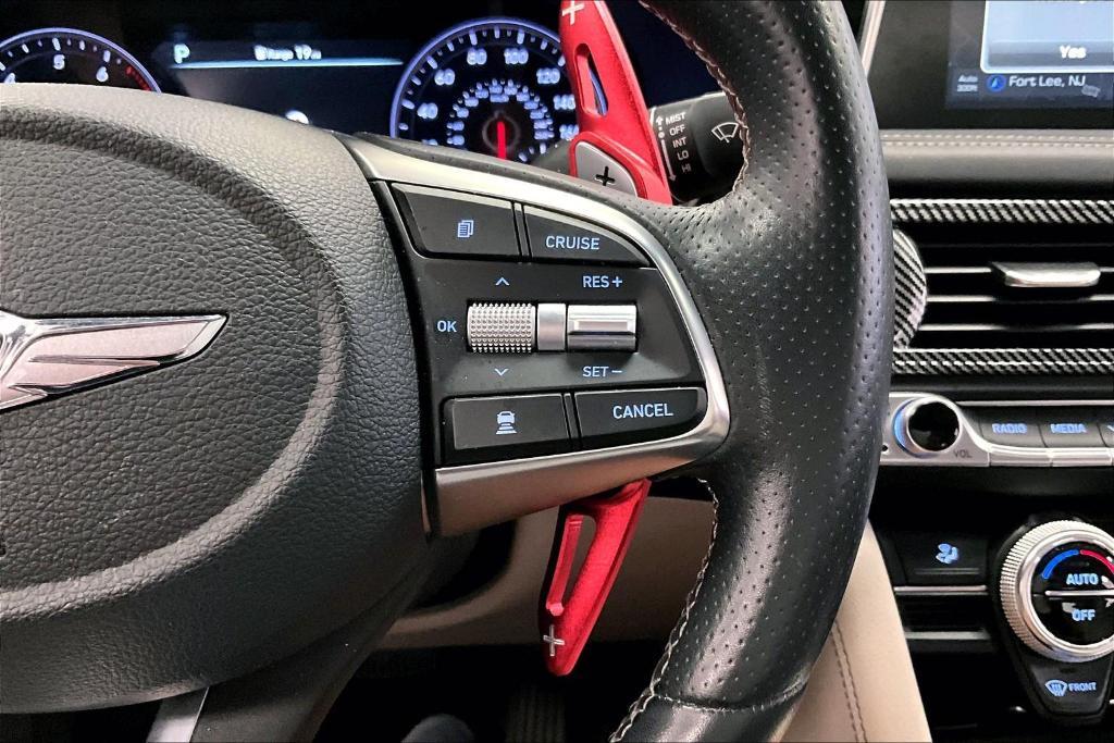 used 2021 Genesis G70 car, priced at $27,500