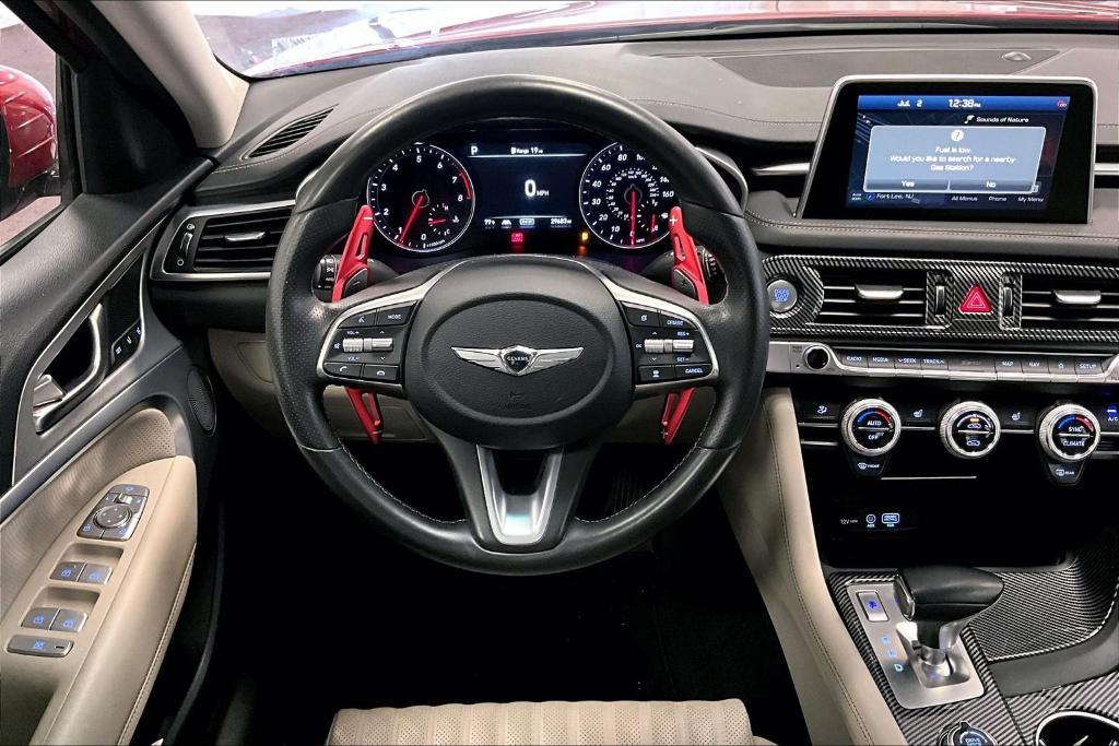 used 2021 Genesis G70 car, priced at $27,000