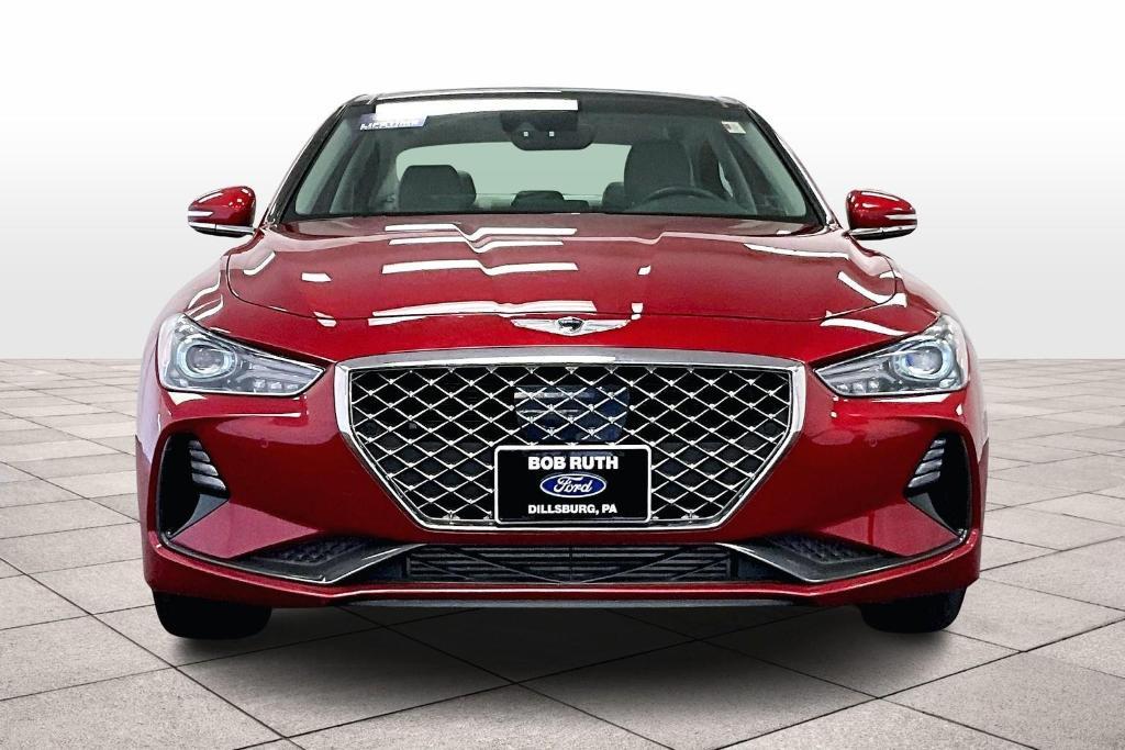 used 2021 Genesis G70 car, priced at $27,500