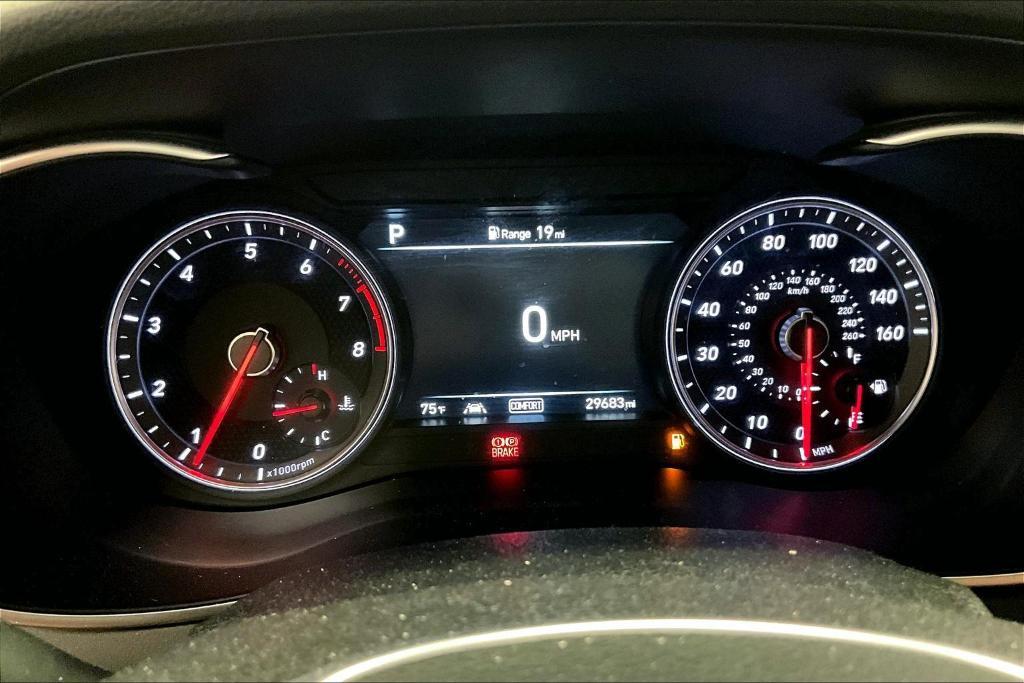 used 2021 Genesis G70 car, priced at $27,500