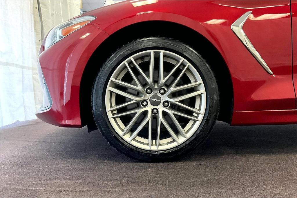 used 2021 Genesis G70 car, priced at $27,500