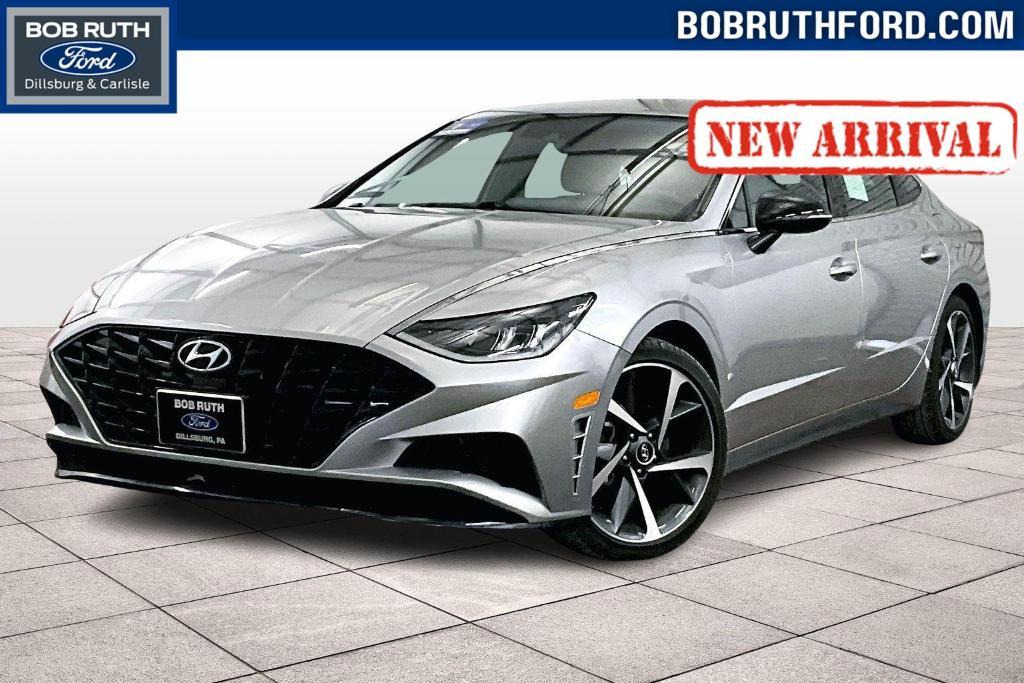 used 2021 Hyundai Sonata car, priced at $21,000