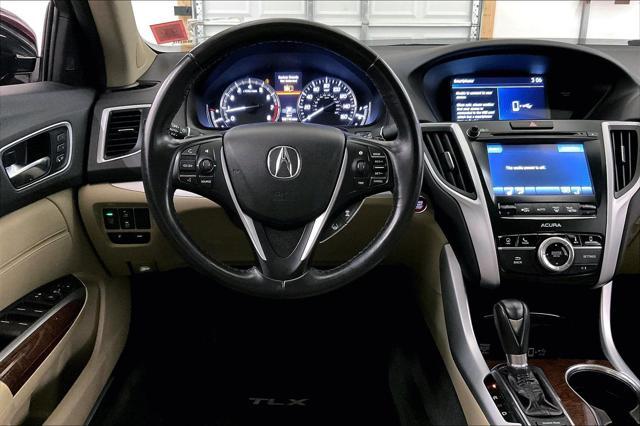 used 2018 Acura TLX car, priced at $20,500