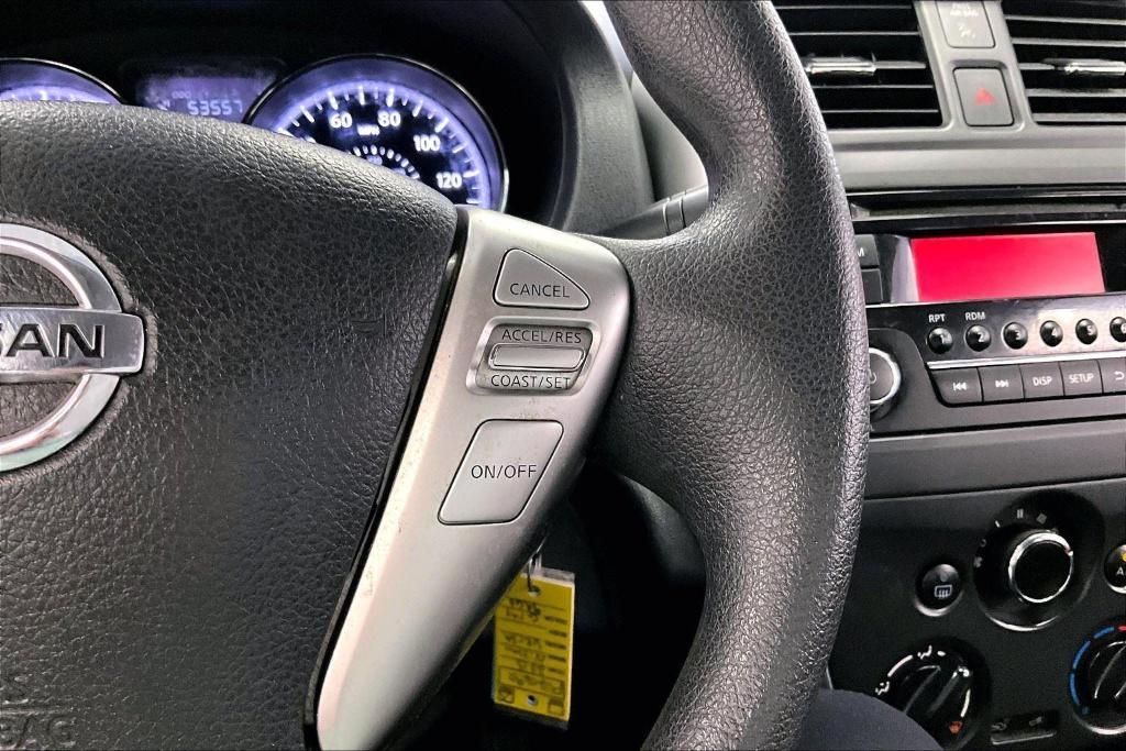 used 2015 Nissan Versa car, priced at $10,500