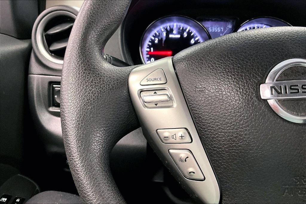 used 2015 Nissan Versa car, priced at $10,500