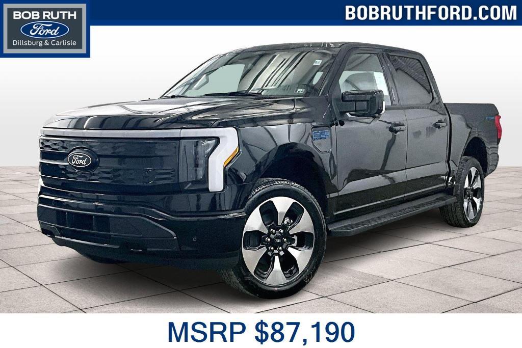 new 2025 Ford F-150 Lightning car, priced at $81,500
