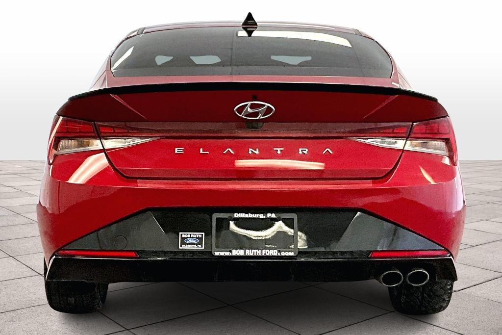 used 2023 Hyundai Elantra car, priced at $23,000