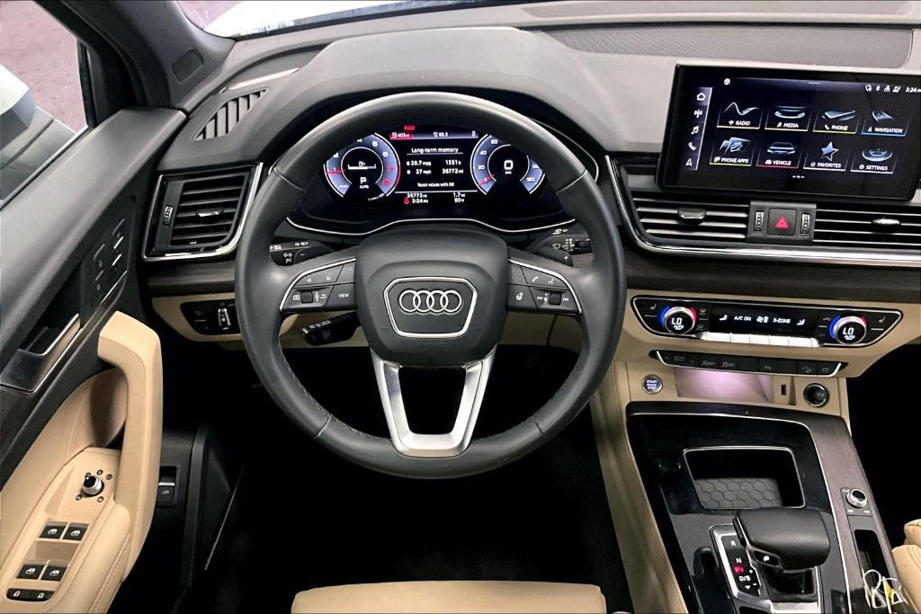 used 2022 Audi Q5 car, priced at $33,000