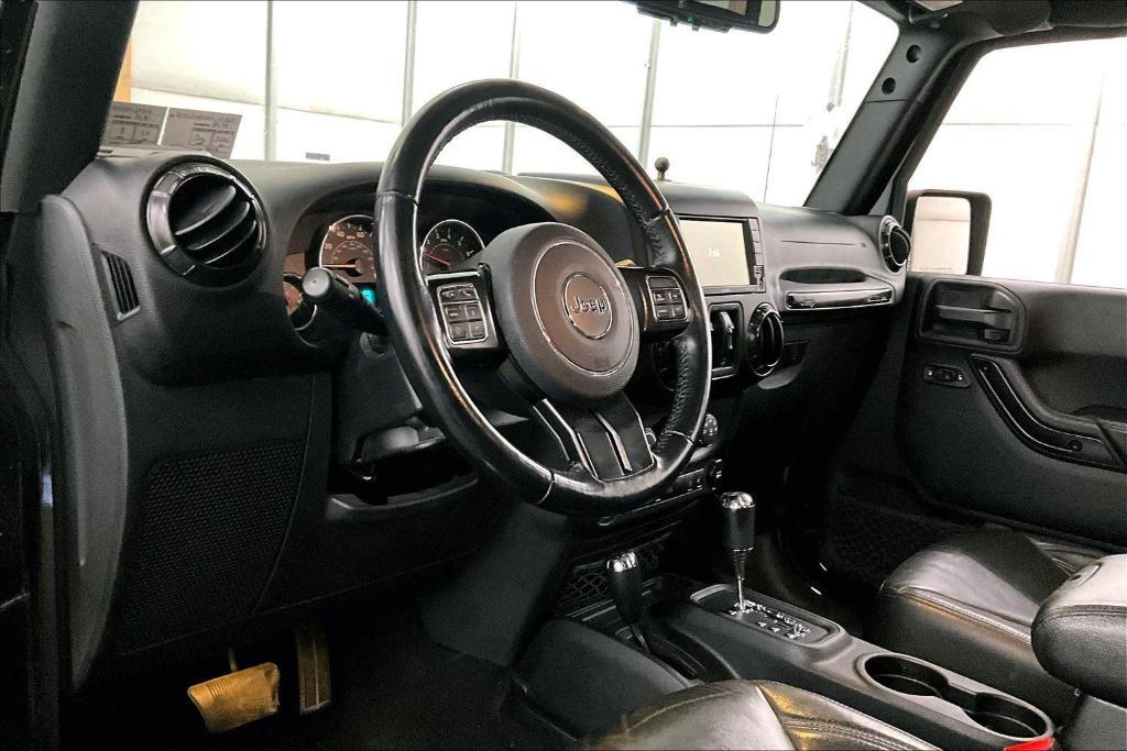 used 2017 Jeep Wrangler Unlimited car, priced at $22,688