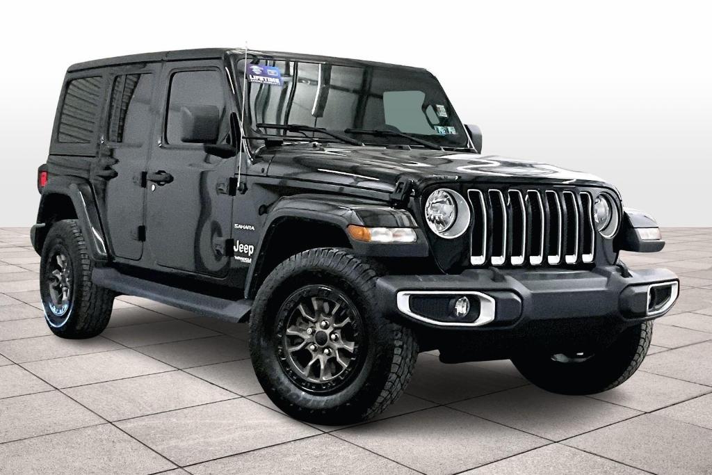 used 2021 Jeep Wrangler Unlimited car, priced at $34,750