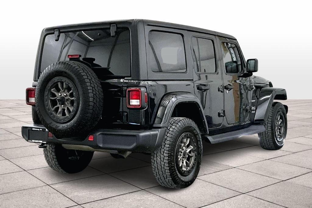 used 2021 Jeep Wrangler Unlimited car, priced at $34,750