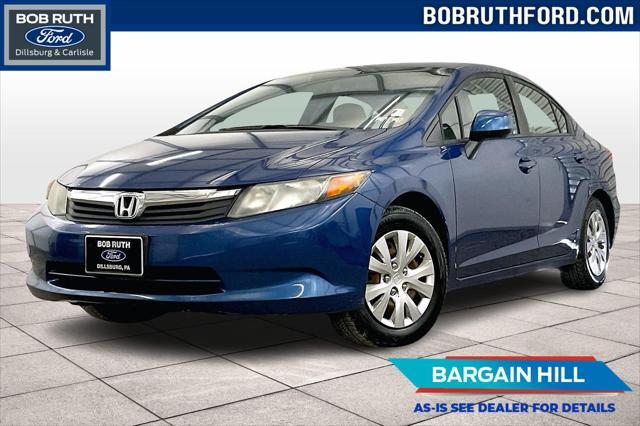 used 2012 Honda Civic car, priced at $9,877