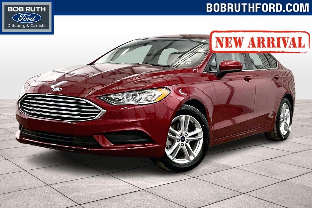 used 2018 Ford Fusion car, priced at $17,750