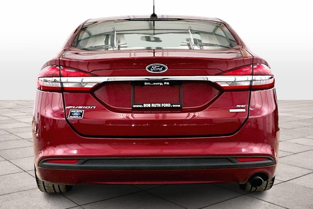 used 2018 Ford Fusion car, priced at $17,750