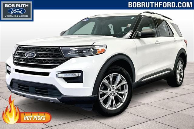 used 2021 Ford Explorer car, priced at $28,500